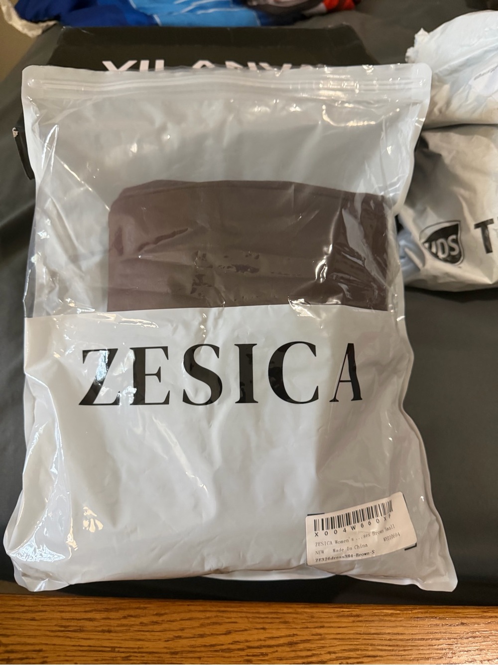 Zesica Women’s Maxi Dress in Brown